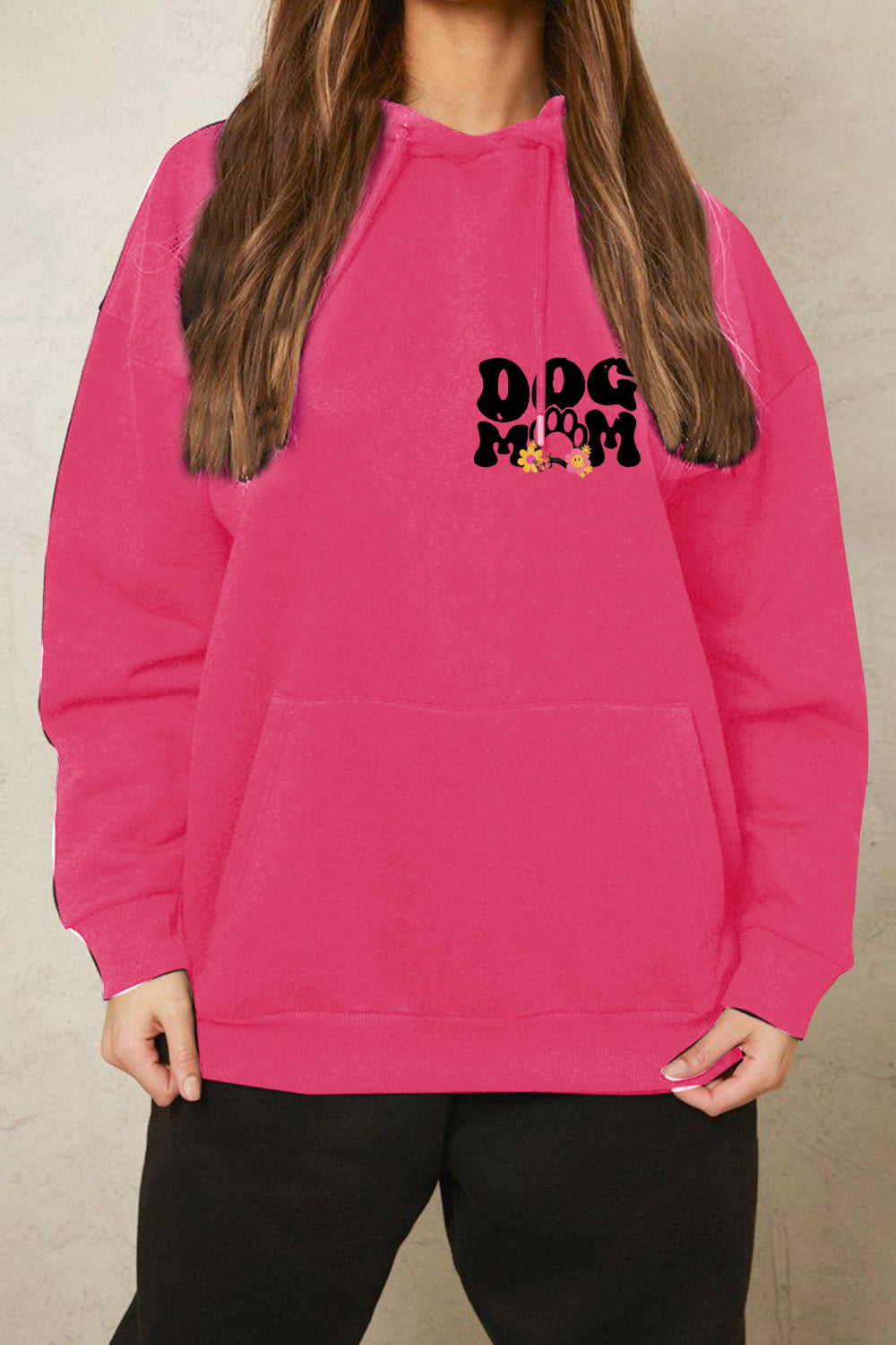 DOG MOM Graphic Hoodie