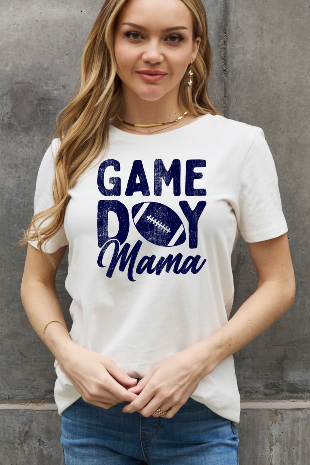 GAMEDAY MAMA Graphic Cotton Tee