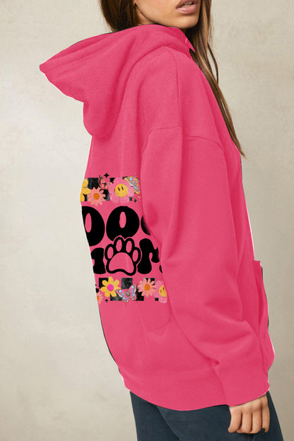 DOG MOM Graphic Hoodie