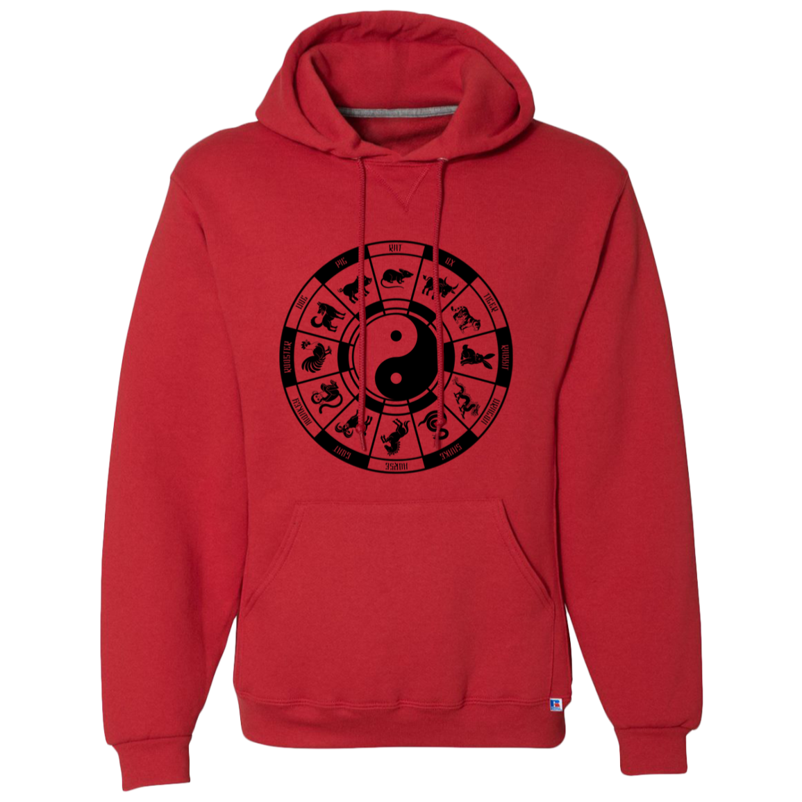 Chinese Horoscope-Pullover Hoodie