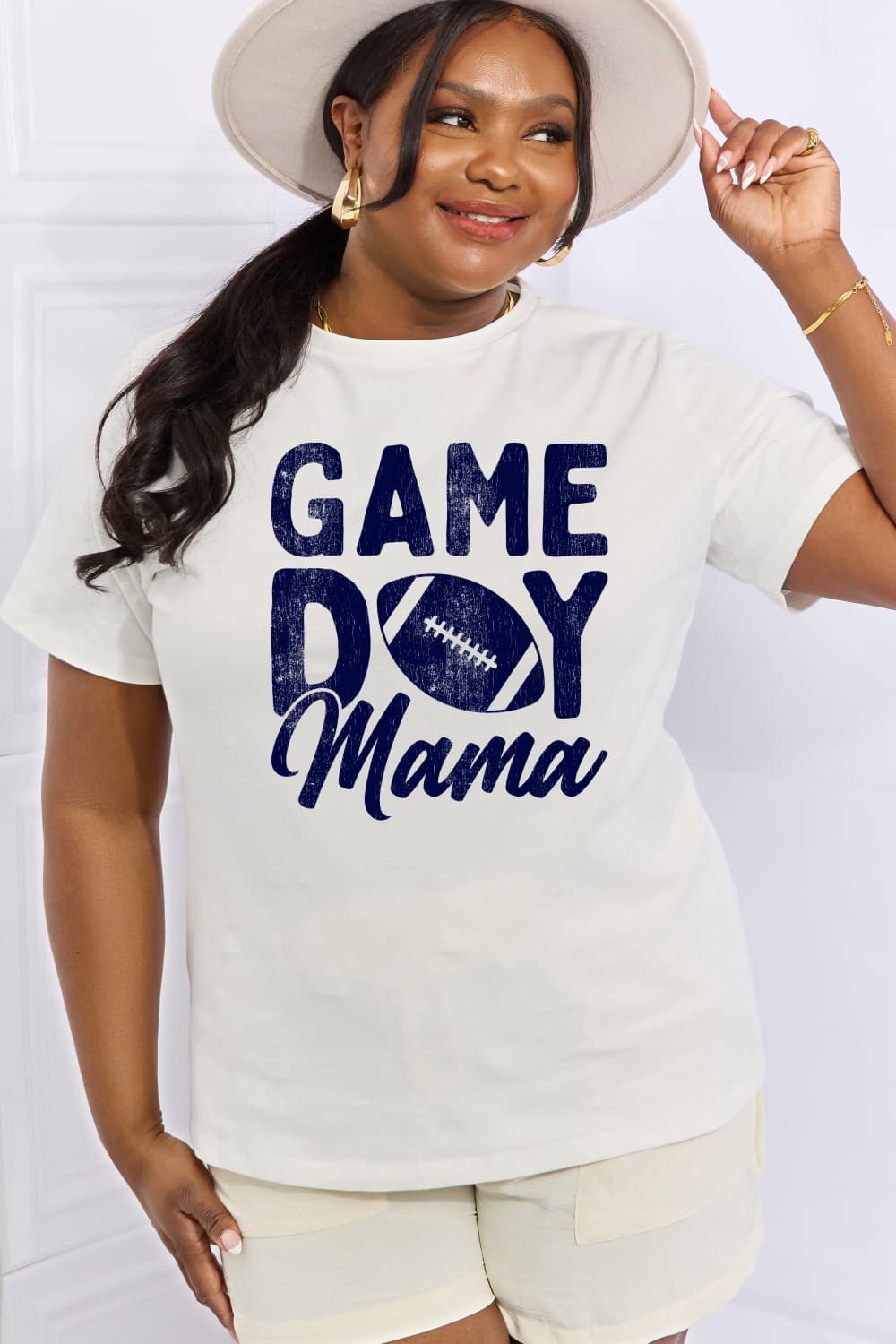 GAMEDAY MAMA Graphic Cotton Tee