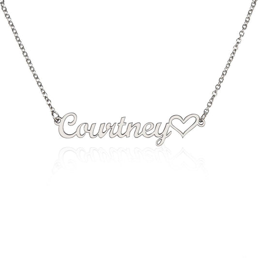 Name & Heart - Custom Necklace