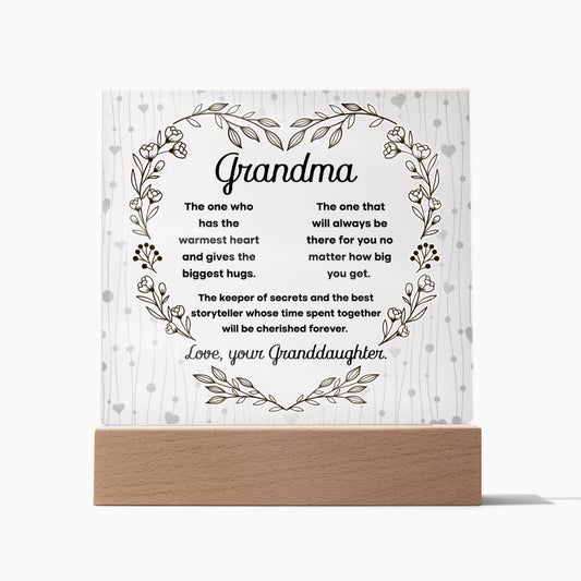 Grandma-Cherished Forever