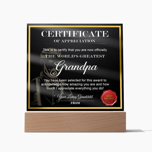 Grandpa-World's Best Grandpa