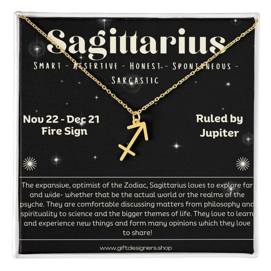 Sagittarius-Zodiac Necklace