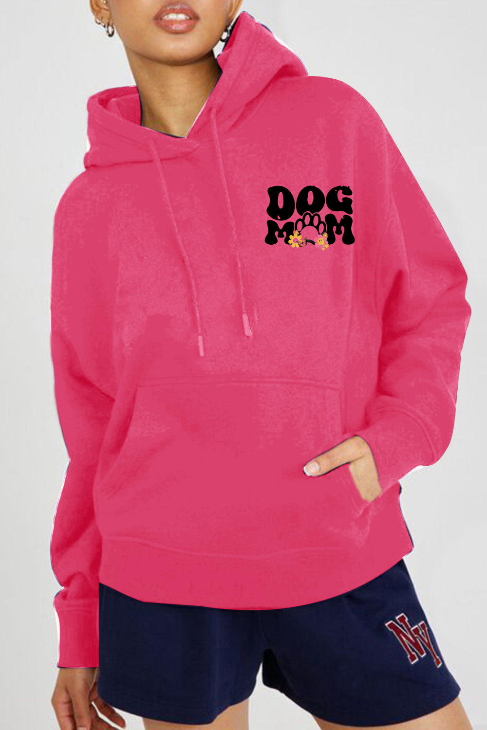 DOG MOM Graphic Hoodie