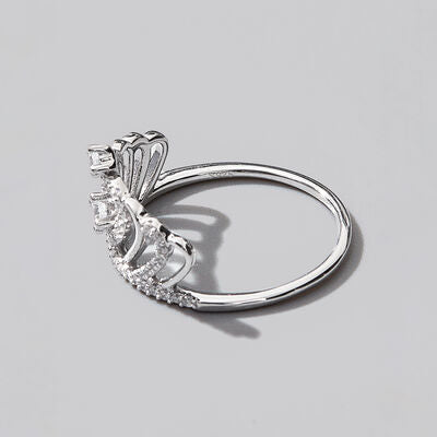 Silver Crown Ring