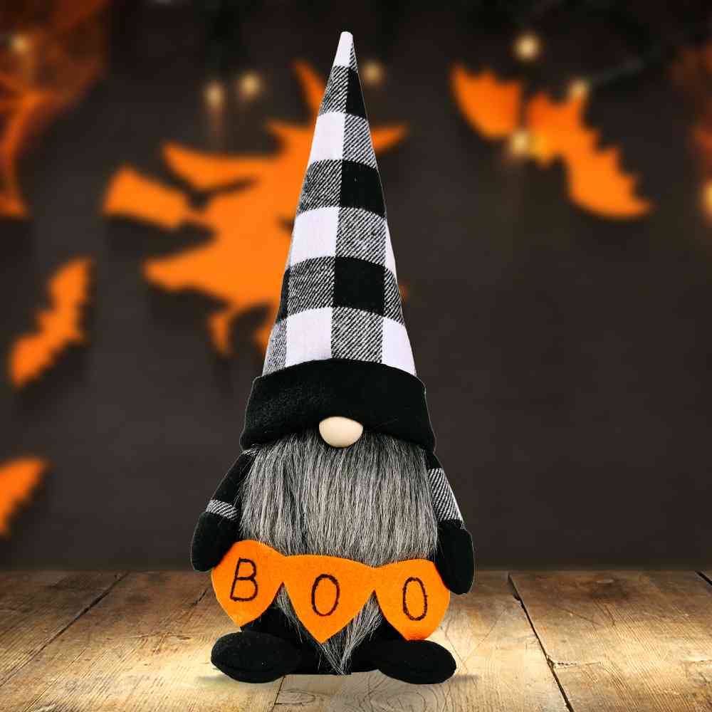 BOO Pointed Hat Gnome