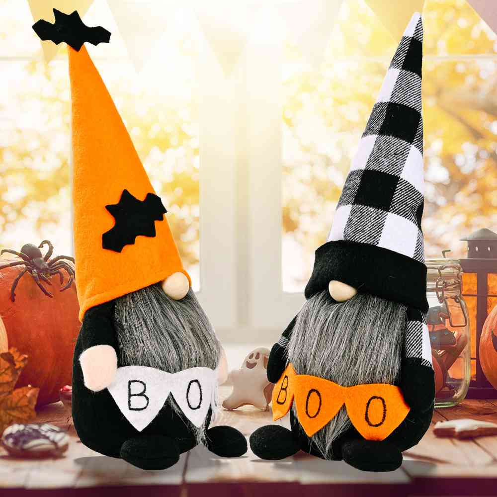 BOO Pointed Hat Gnome