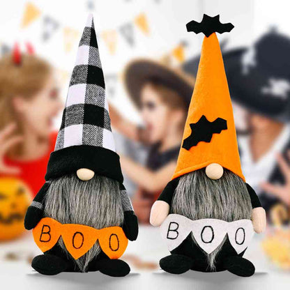 BOO Pointed Hat Gnome